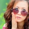 丽江边上风情万种俏丽美眉 