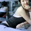 健身房里的美女，这身材才叫好！