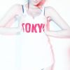 网络红人李妍完美身材展示