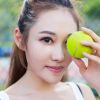 清纯美女校花校园内高清写真