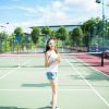 清纯美女校花校园内高清写真