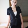 美女秘书熊吖BOBO办公室制服诱惑高清图片