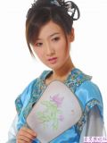 红楼梦选秀中的古装美女许晚秋图片